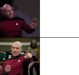 Picard No Yes Drake Style