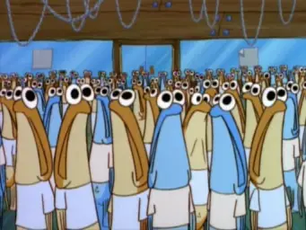 Spongebob anchovies