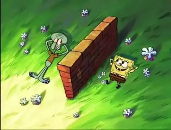 it's just you me and this brick wall you built between us