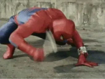 Spiderman Hammering