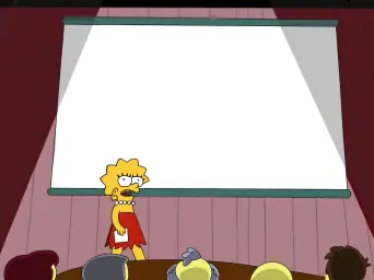 Lisa Simpson Presents in HD