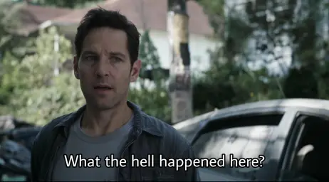 Confused ant-man