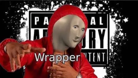 Meme man Wrapper