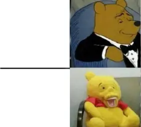 Winnie the pooh rich to poor