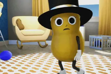 Shocked Baby Mr peanut