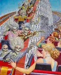 Zombie roller coaster