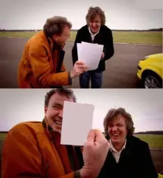 top gear laughing