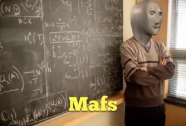 Meme man math