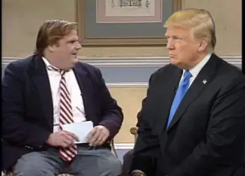 Chris Farley and Trump