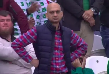 Angry Pakistani Fan