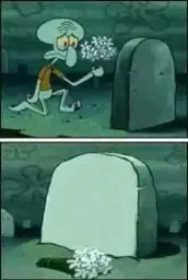 spongebob grave