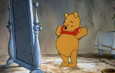 Pooh Mirror