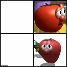 Drake meme (Veggietales)