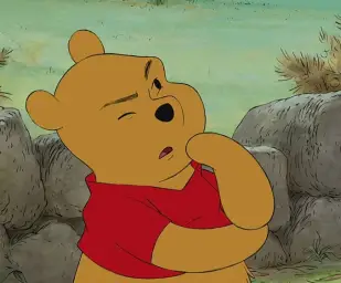 Winnie the Pooh Thinking