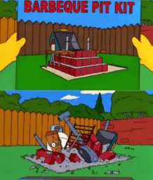 Simpsons bbq