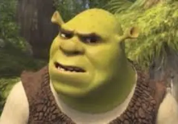 Confused shrek