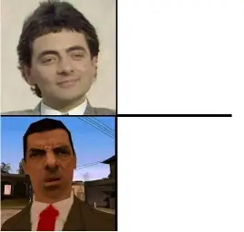 Mr. Bean Confused