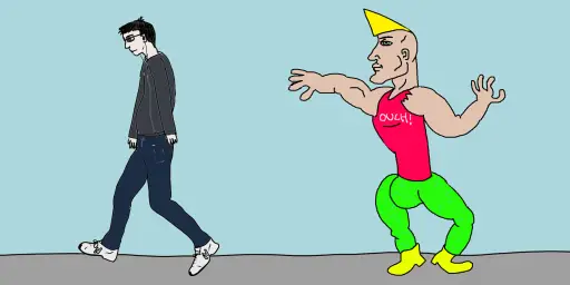 Virgin vs Chad (color)