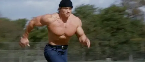 Arnold schwarzenegger running