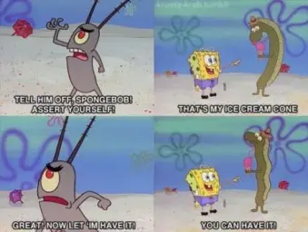 Spongebob Assert Yourself!