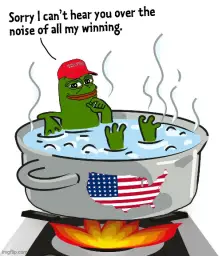 Pepe the Frog boiling