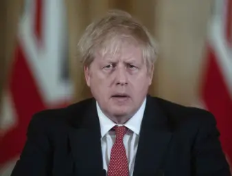 Boris Johnson confused