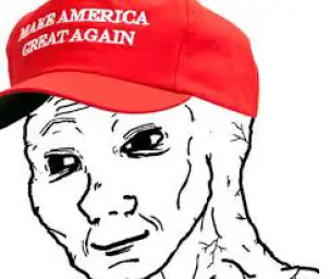 Old MAGA wojak