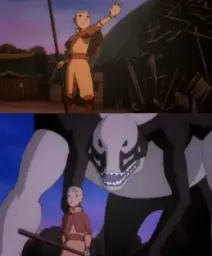 Hei Bei and Aang