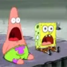 Surprised SpongeBob & Patrick Meme