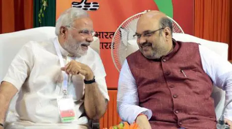 Laughing Modi and Shah