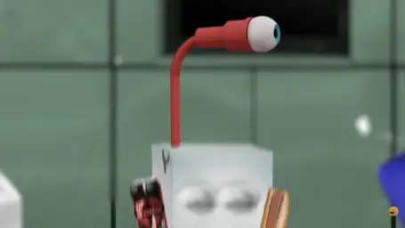 Juice Box’s eye straw