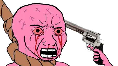 Pink Suicidal Wojak