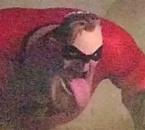 Mr. Incredible tongue