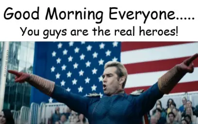 The Boys Homelander You Guys Are The Real Heroes