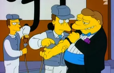 Hook it in my veins Barney Simpsons