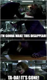 The Joker's Pencil Trick