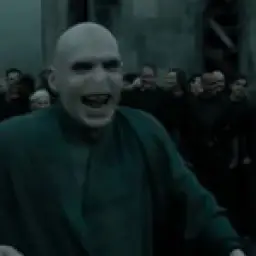 Voldemort laughing