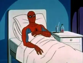 Spiderman in Hospital