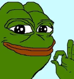 Happy pepe the frog