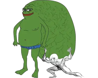 Wojack big brain pepe