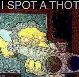 i spot a thot