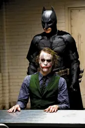 Dark Knight Rises Batman and Joker interrogation scene