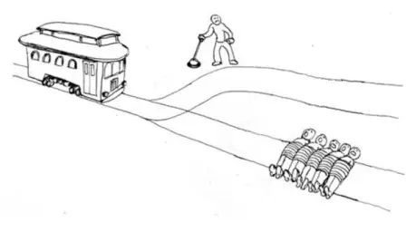 One-Sided Trolley Problem