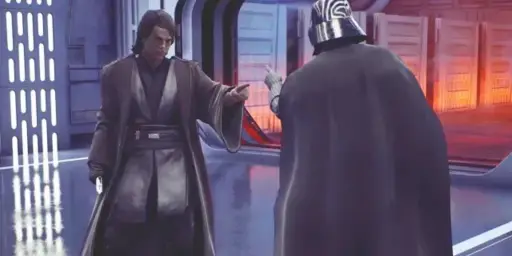 Anakin vs Darth Vader