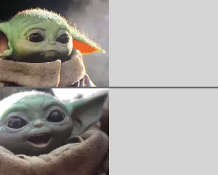 Baby Yoda v4 (Sad → Happy)