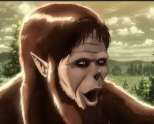 Attack on Titan pogging Titan