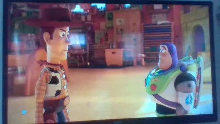 angry woody and whatever buzz