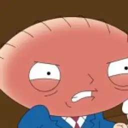 Stewie Griffin angry gif template