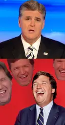 sean hannity tucker carlson laughing