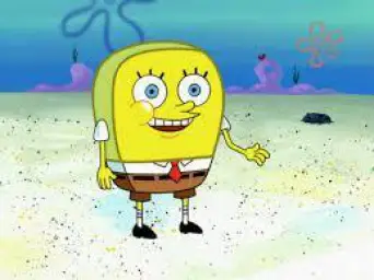 normal spongebob